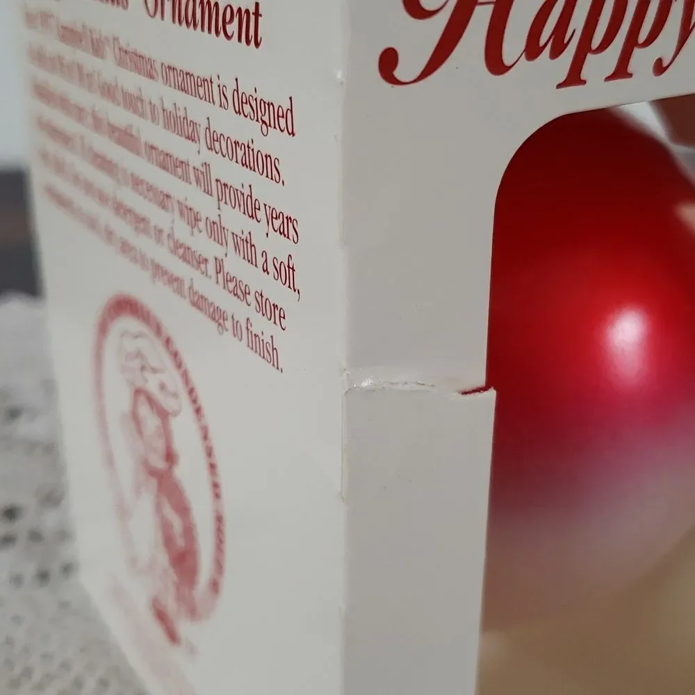 Vintage 1997 Campbell Kids 100th Anniversary Collector's Edition Ornament